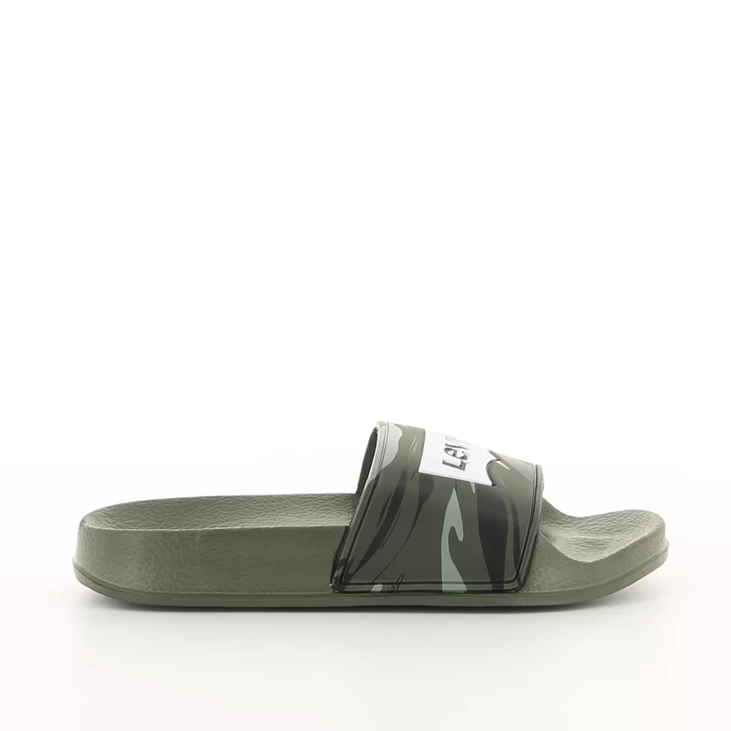 Image (2) de la chaussures Levi's - Tongs et Plage Noir en Cuir synthétique Image (2) de la chaussures Levi's - Tongs et Plage Noir en Cuir synthétique