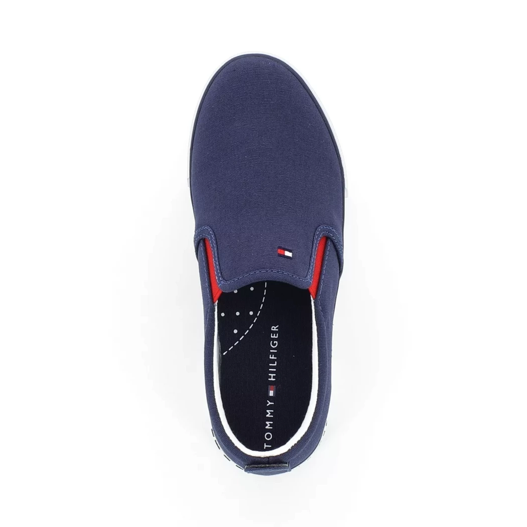 Image (6) de la chaussures Tommy Hilfiger - Baskets Bleu en Textile