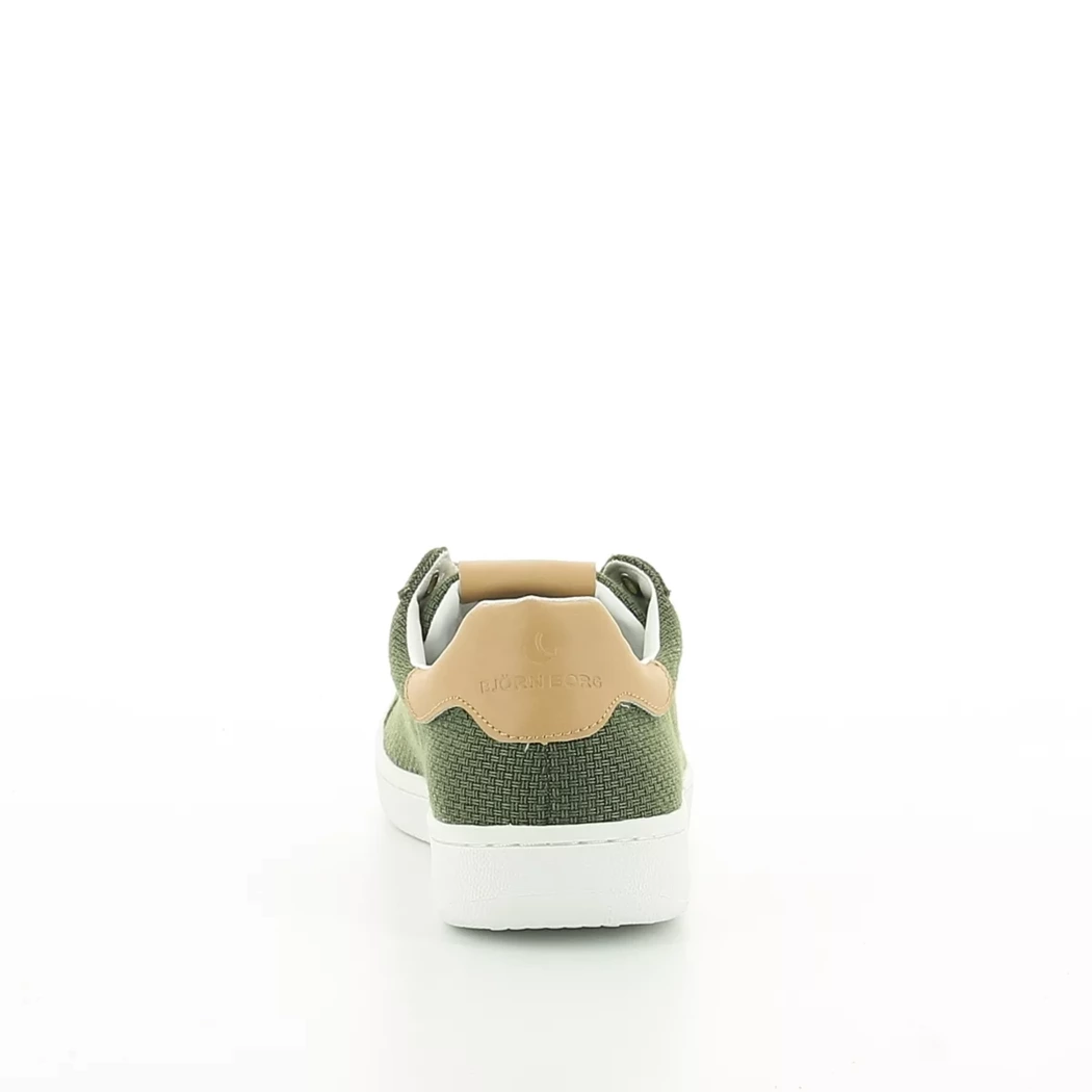 Image (3) de la chaussures Bjorn Borg - Baskets Vert en Textile