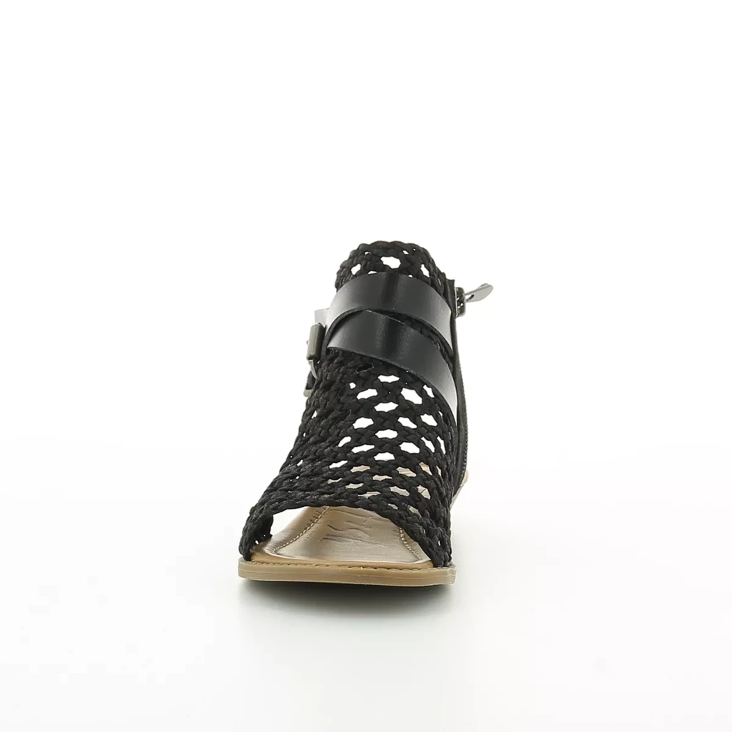 Image (5) de la chaussures Blowfish - Sandales et Nu-Pieds Noir en Textile