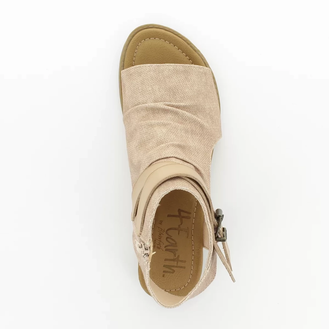 Image (6) de la chaussures Blowfish - Sandales et Nu-Pieds Rose en Textile