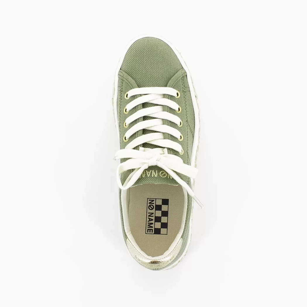 Image (6) de la chaussures No Name - Baskets Vert en Textile