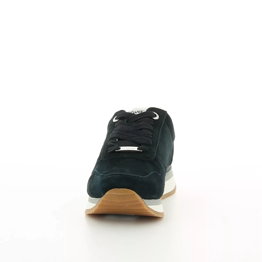 Image (5) de la chaussures S.Oliver - Baskets Bleu en Cuir synthétique