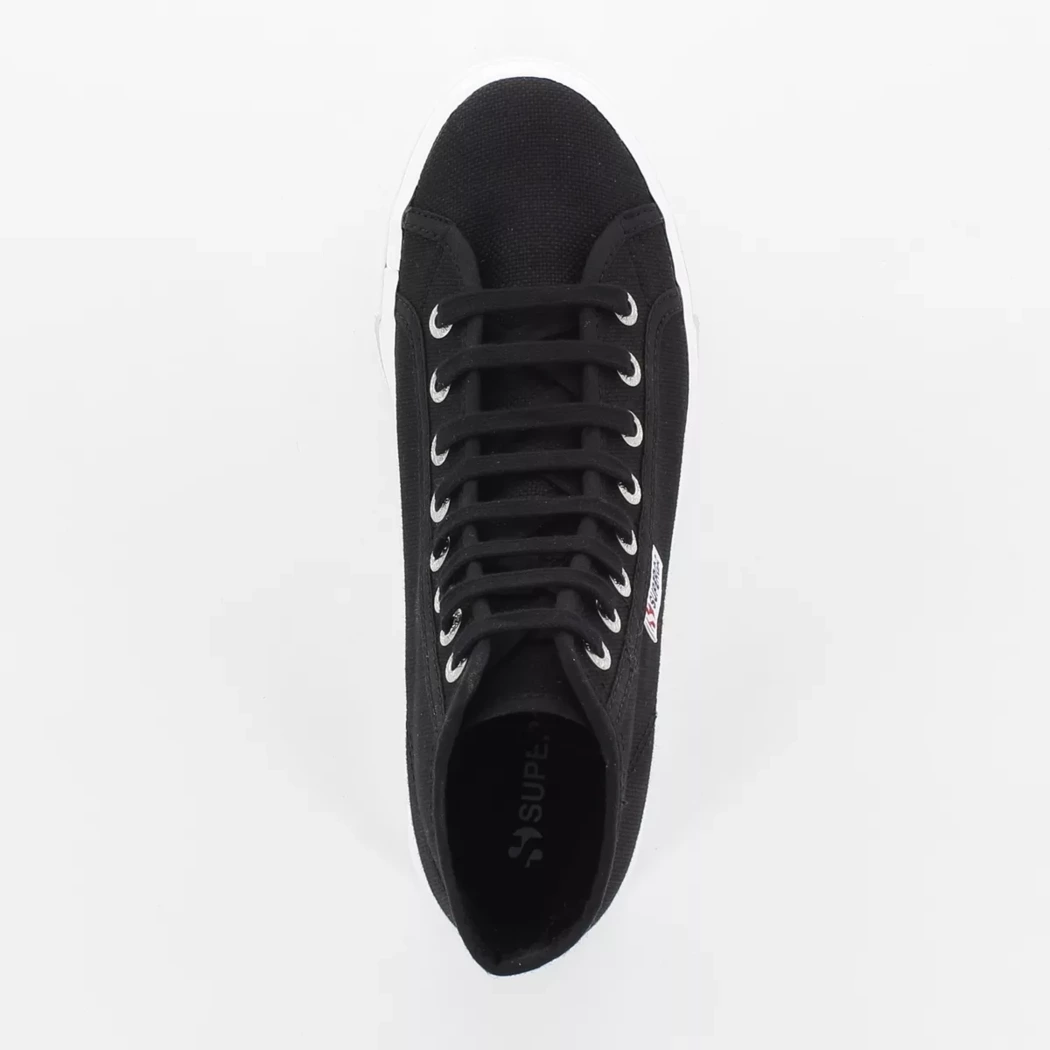 Image (6) de la chaussures Superga - Baskets Noir en Textile