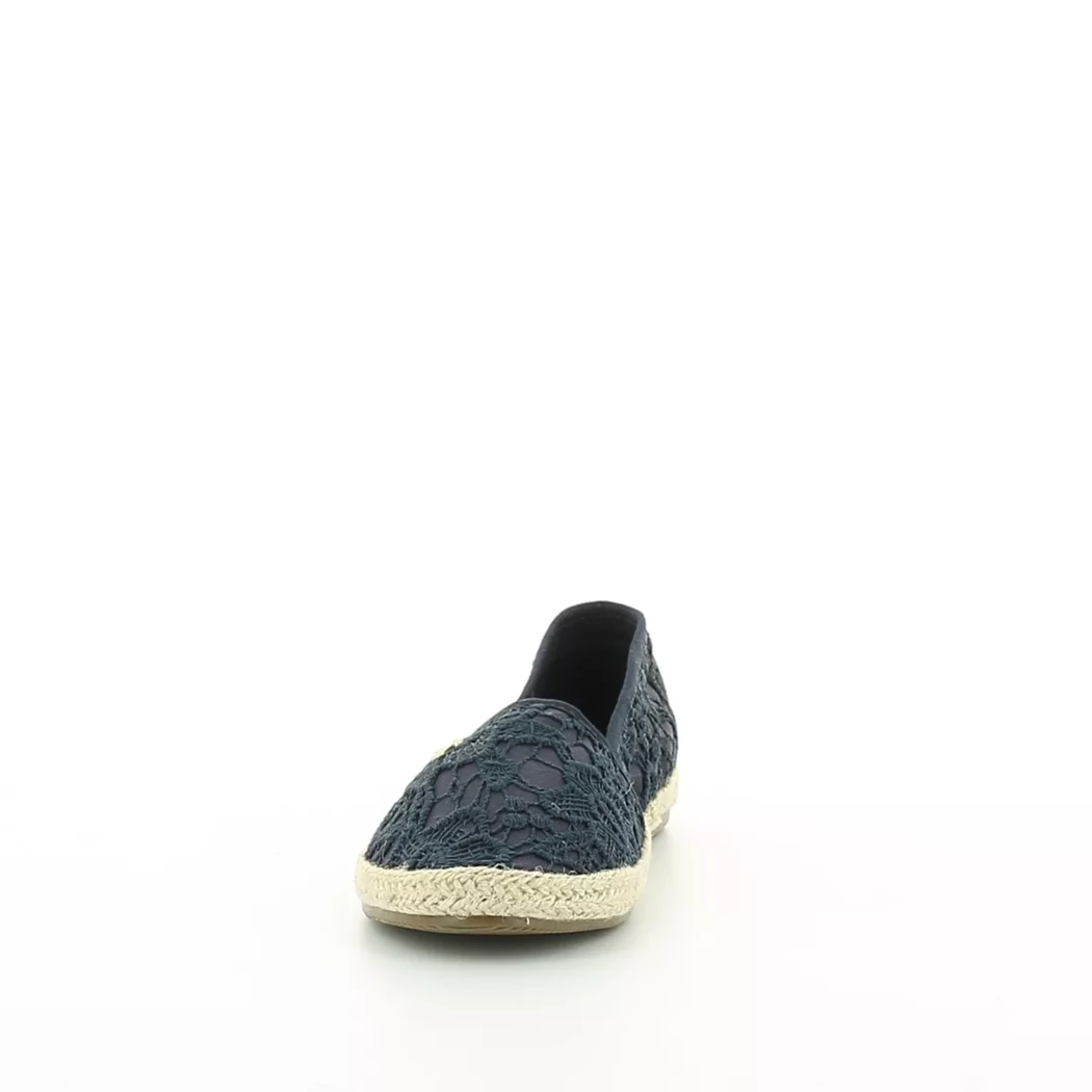 Image (5) de la chaussures Tom Tailor - Espadrilles Bleu en Textile
