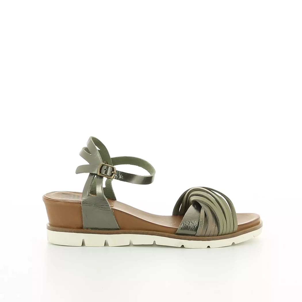 Image (2) de la chaussures Bueno - Sandales et Nu-Pieds Or / Bronze / Platine en Cuir
