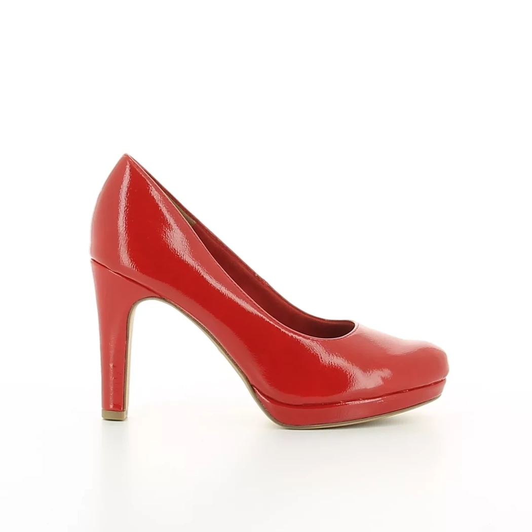 Image (2) de la chaussures Tamaris - Escarpins Rouge en Cuir synthétique