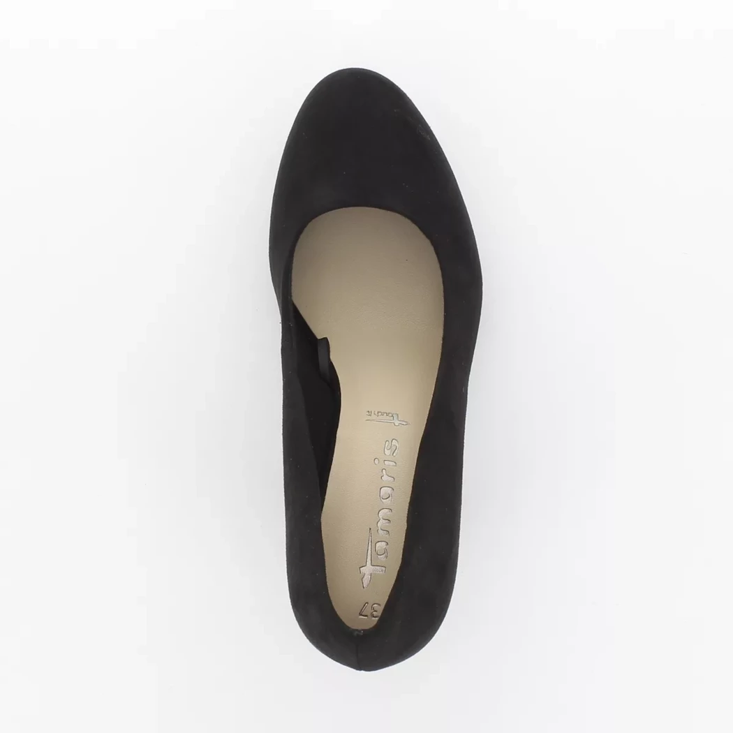 Image (6) de la chaussures Tamaris - Escarpins Noir en Cuir synthétique