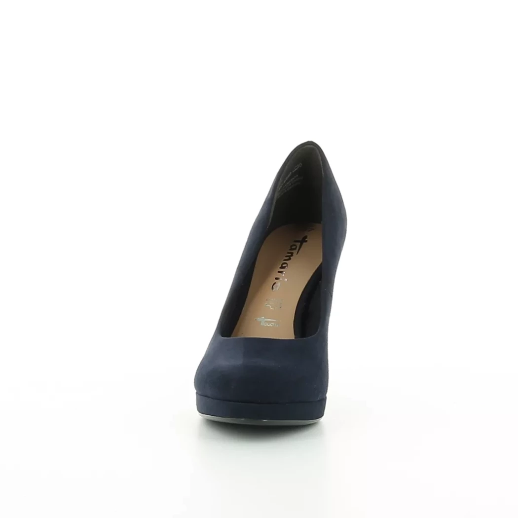 Image (5) de la chaussures Tamaris - Escarpins Bleu en Cuir synthétique