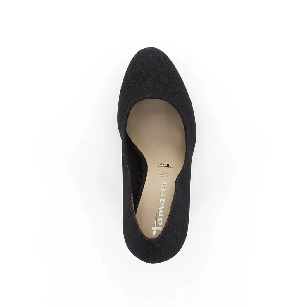 Image (6) de la chaussures Tamaris - Escarpins Noir en Textile