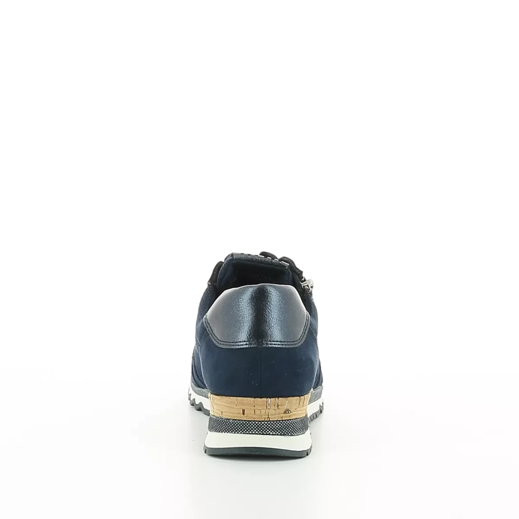 Image (3) de la chaussures Marco Tozzi - Baskets Bleu en Cuir synthétique