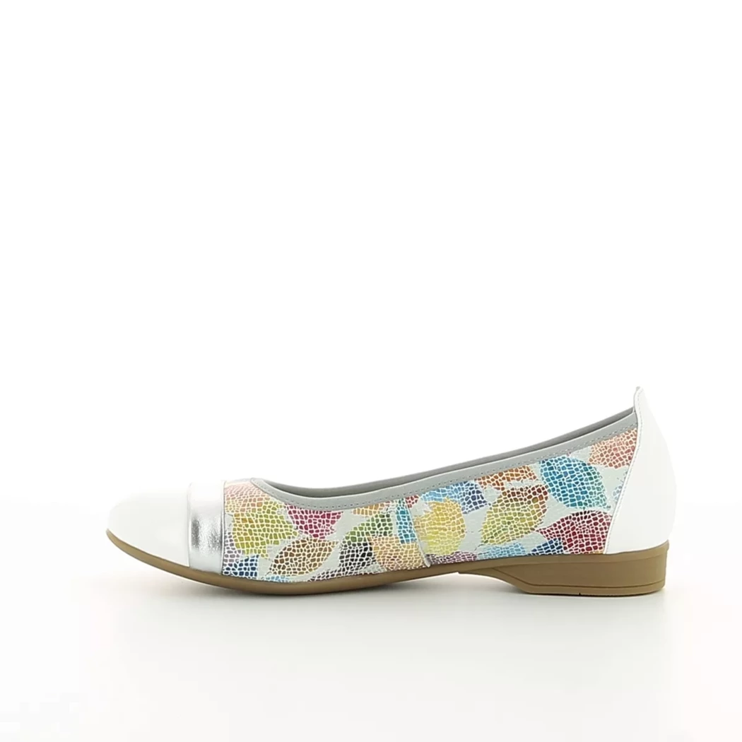 Image (4) de la chaussures Inea - Ballerines Multicolore en Cuir