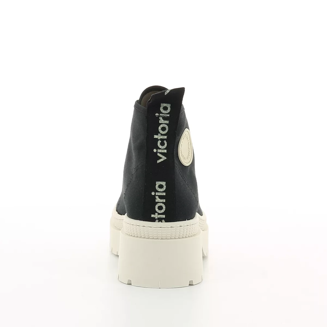 Image (3) de la chaussures Victoria - Bottines Noir en Textile