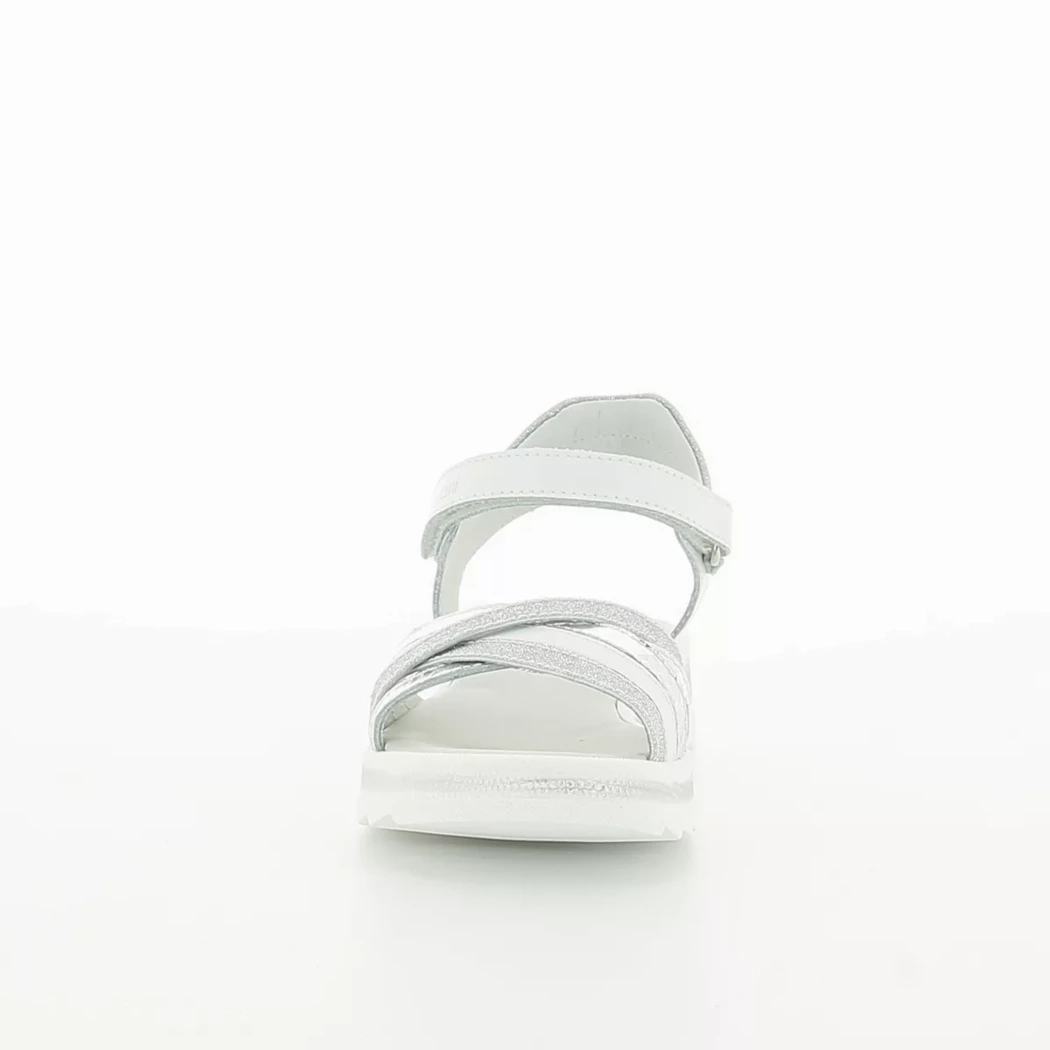 Image (5) de la chaussures Nero Giardini Junior - Sandales et Nu-Pieds Blanc en Multi-Matières