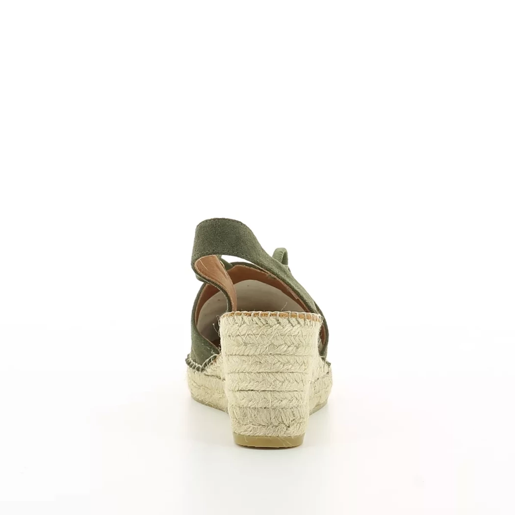 Image (3) de la chaussures Viguera - Escarpins Vert en Cuir nubuck