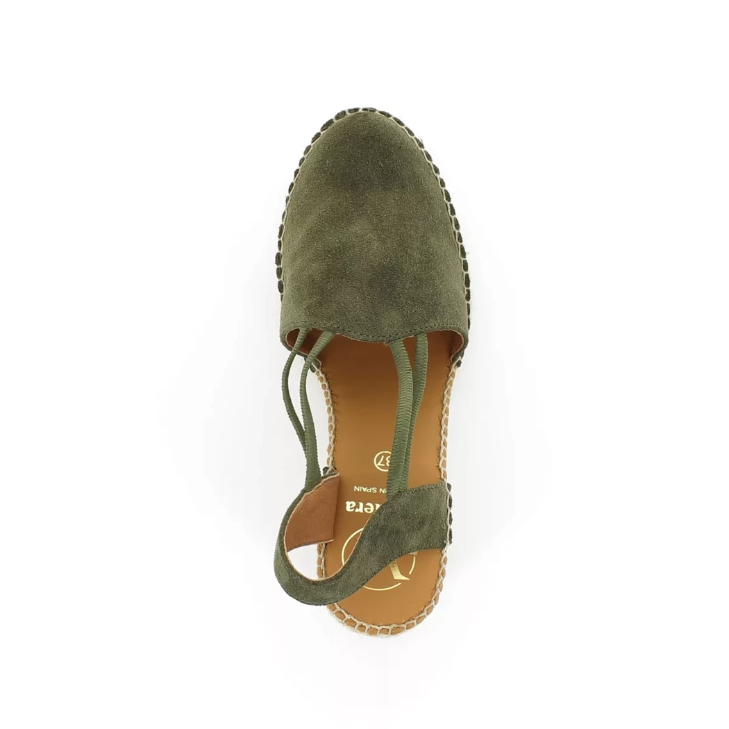 Image (6) de la chaussures Viguera - Escarpins Vert en Cuir nubuck