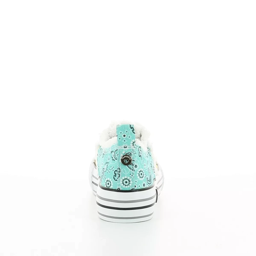 Image (3) de la chaussures Cafe Noir - Baskets Bleu en Textile