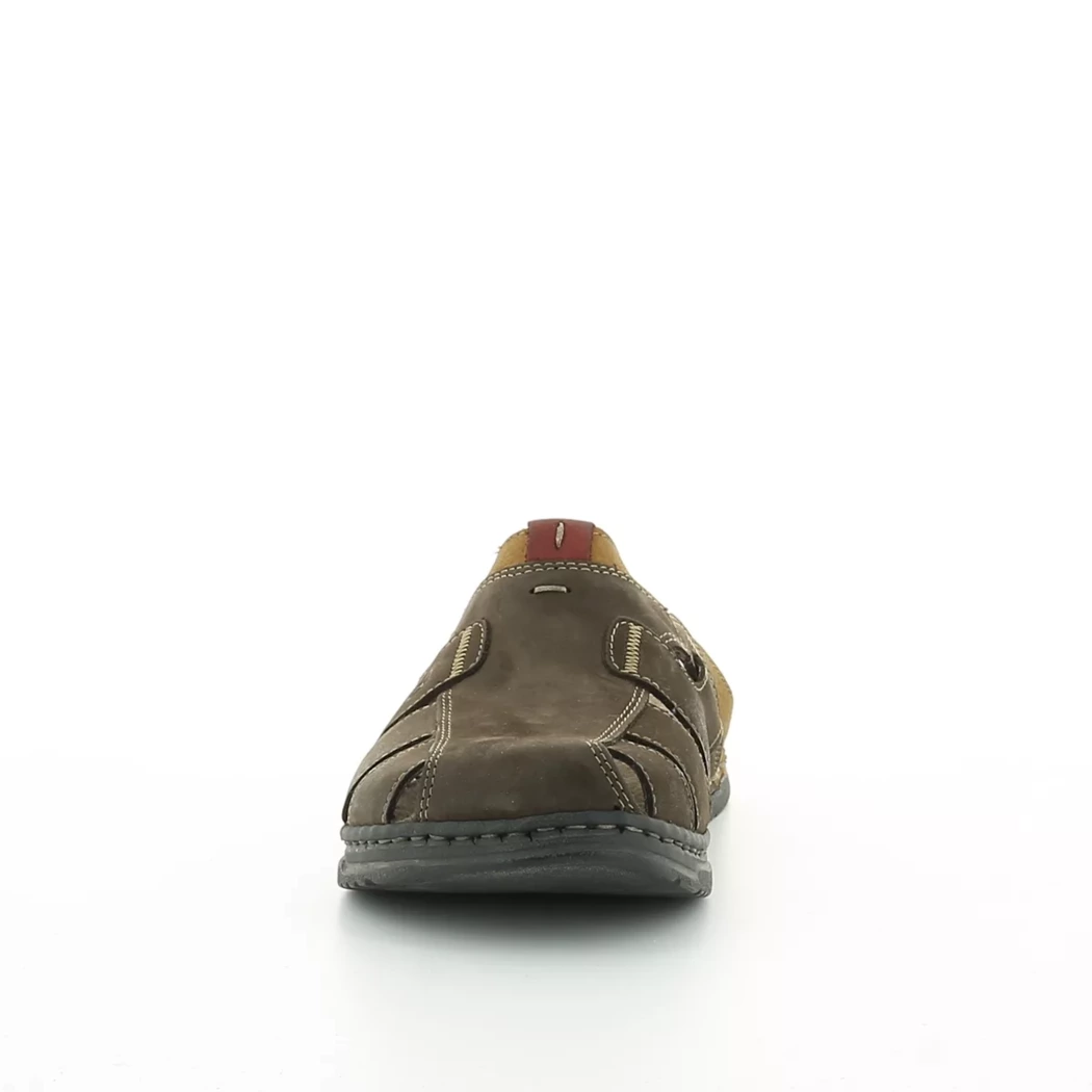Image (5) de la chaussures Rohde - Mules et Sabots Marron en Cuir nubuck