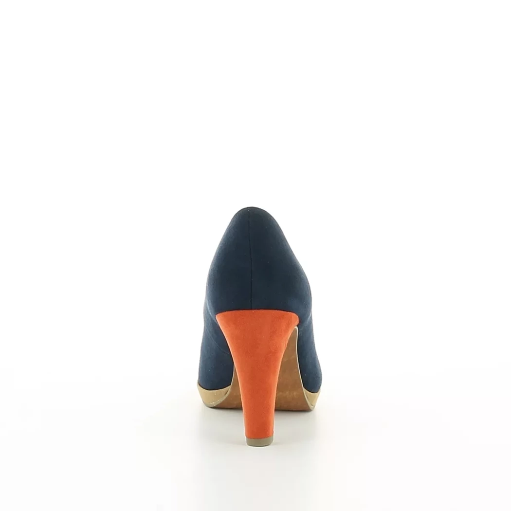 Image (3) de la chaussures Marco Tozzi - Escarpins Bleu en Cuir synthétique