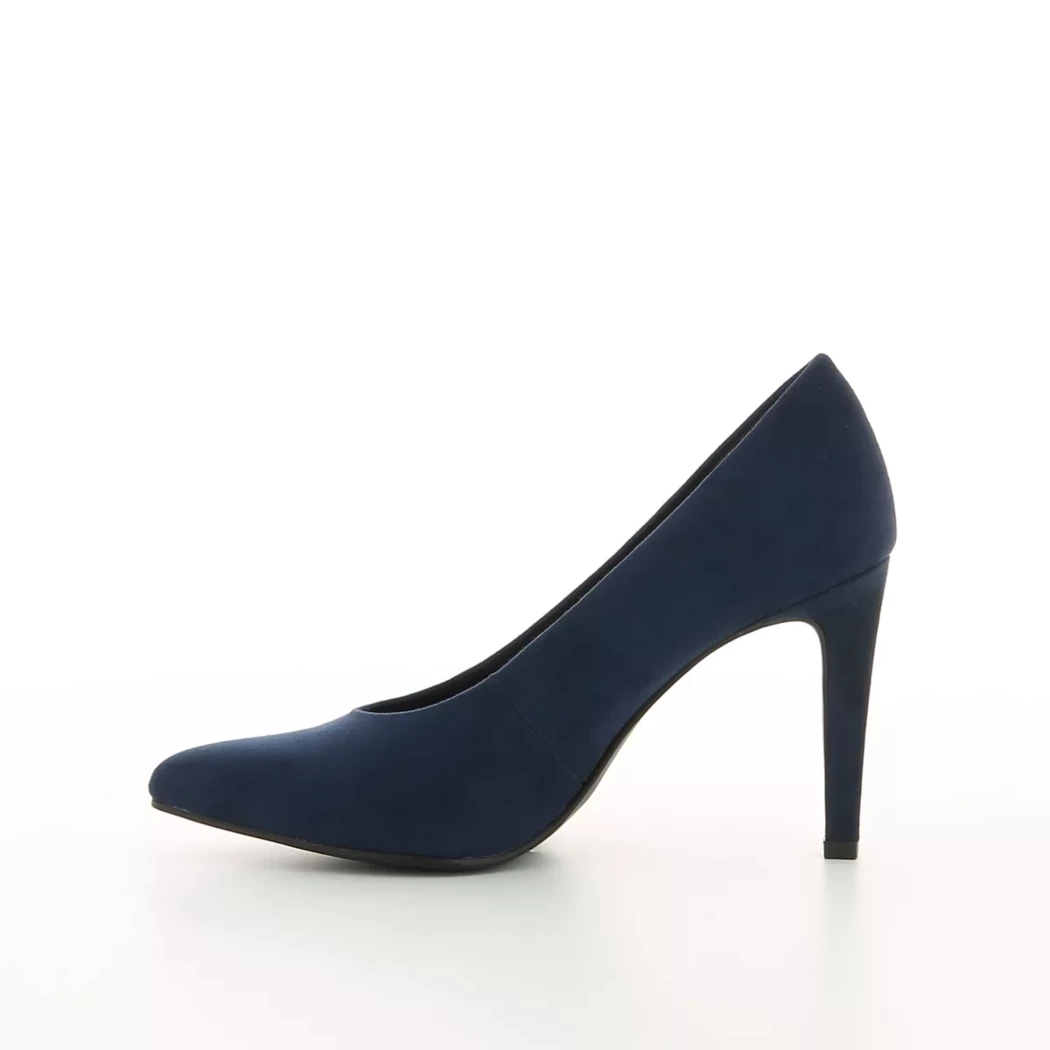 Image (4) de la chaussures Marco Tozzi - Escarpins Bleu en Cuir synthétique