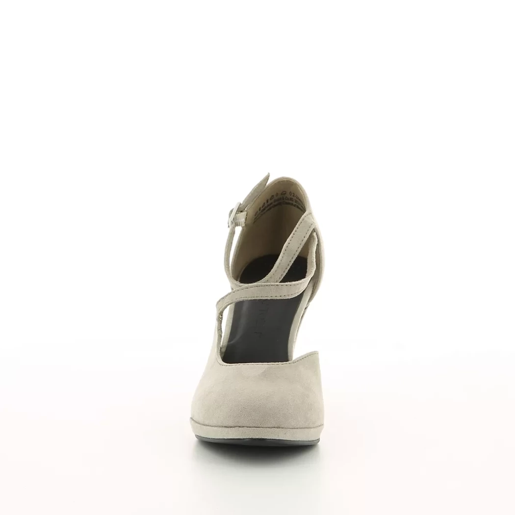 Image (5) de la chaussures Marco Tozzi - Escarpins Taupe en Cuir synthétique