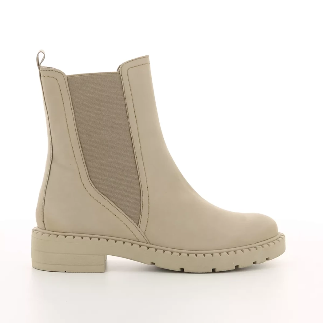 Image (2) de la chaussures Marco Tozzi - Boots Taupe en Cuir nubuck