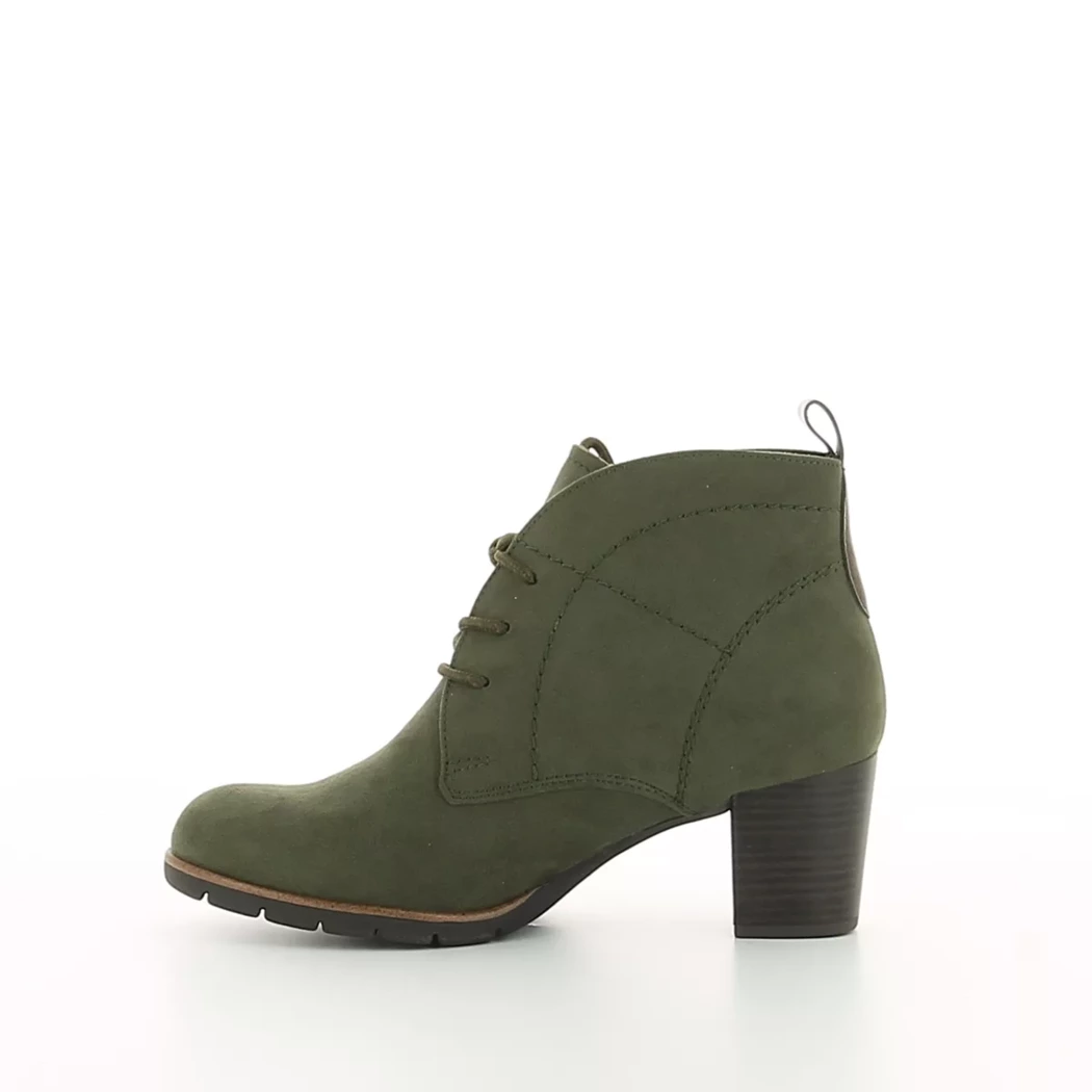 Image (4) de la chaussures Marco Tozzi - Bottines Vert en Cuir synthétique