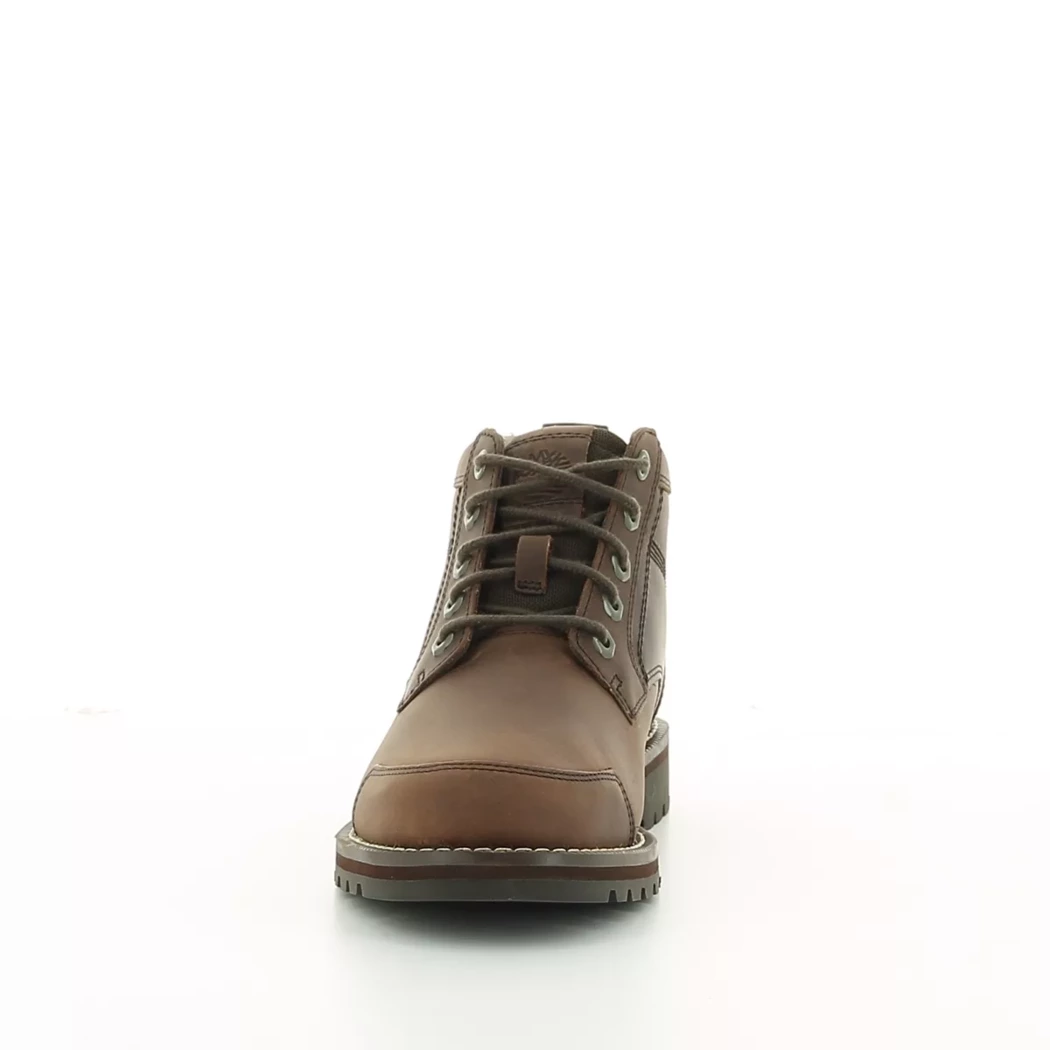 Image (5) de la chaussures Timberland - Bottines Marron en Cuir