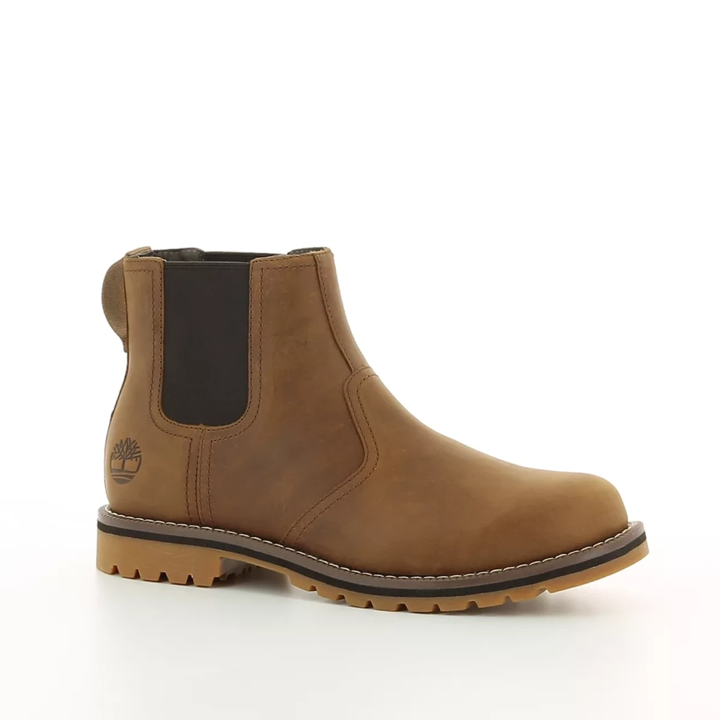 Timberland Boots Cuir naturel Cognac Delcambe Chaussures H0217F
