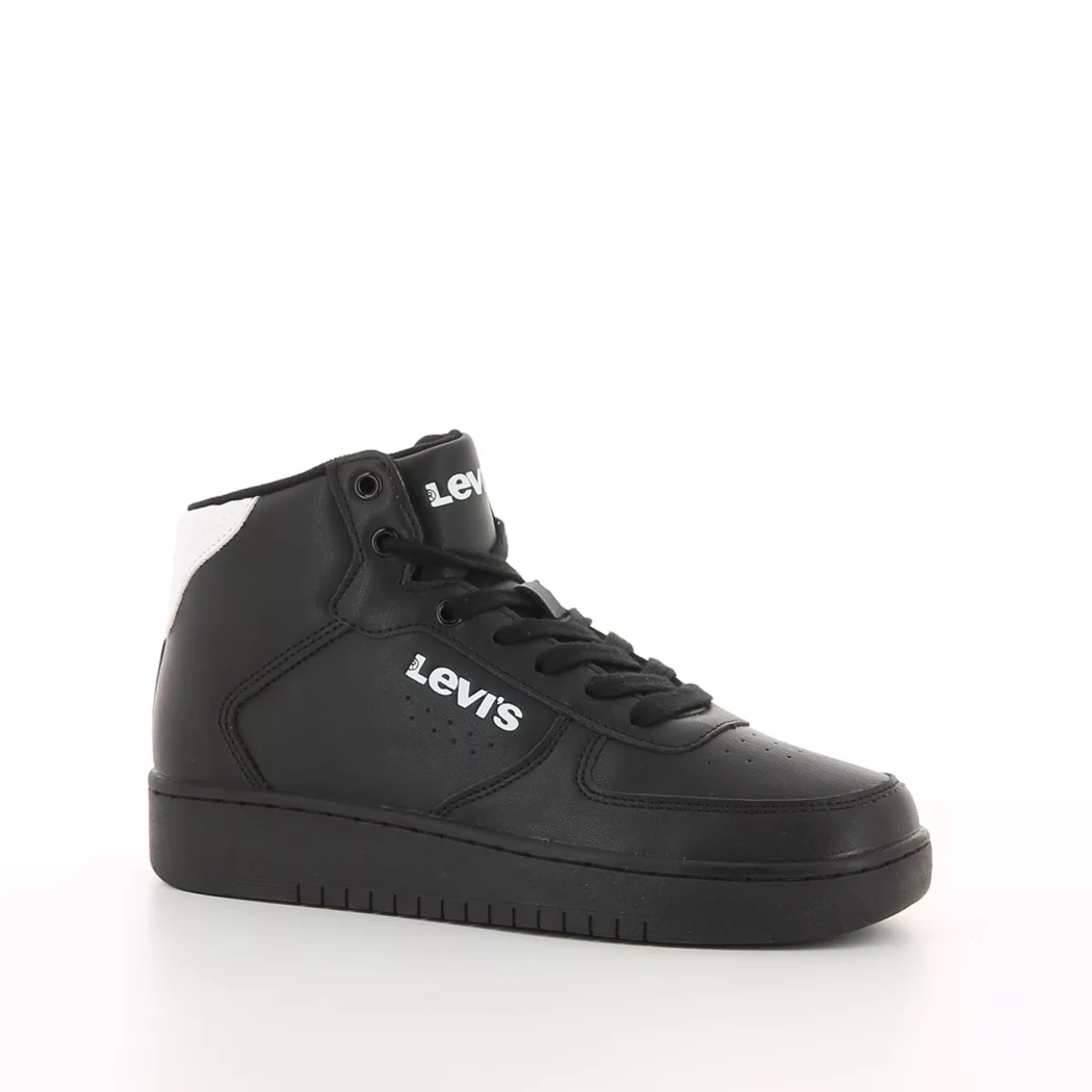 Image (1) de la chaussures Levi's - Baskets Noir en Cuir synthétique