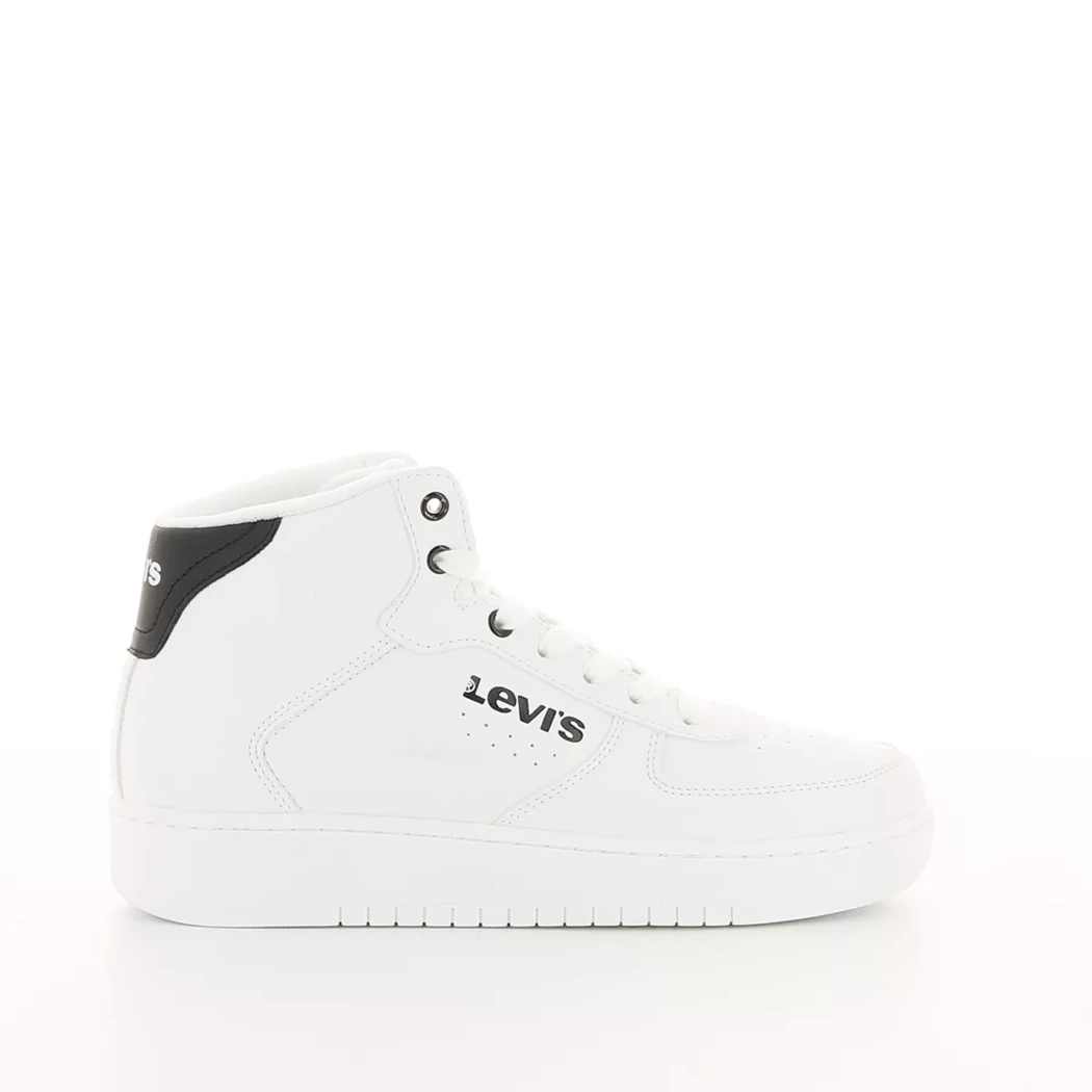 Image (2) de la chaussures Levi's - Baskets Blanc en Cuir synthétique