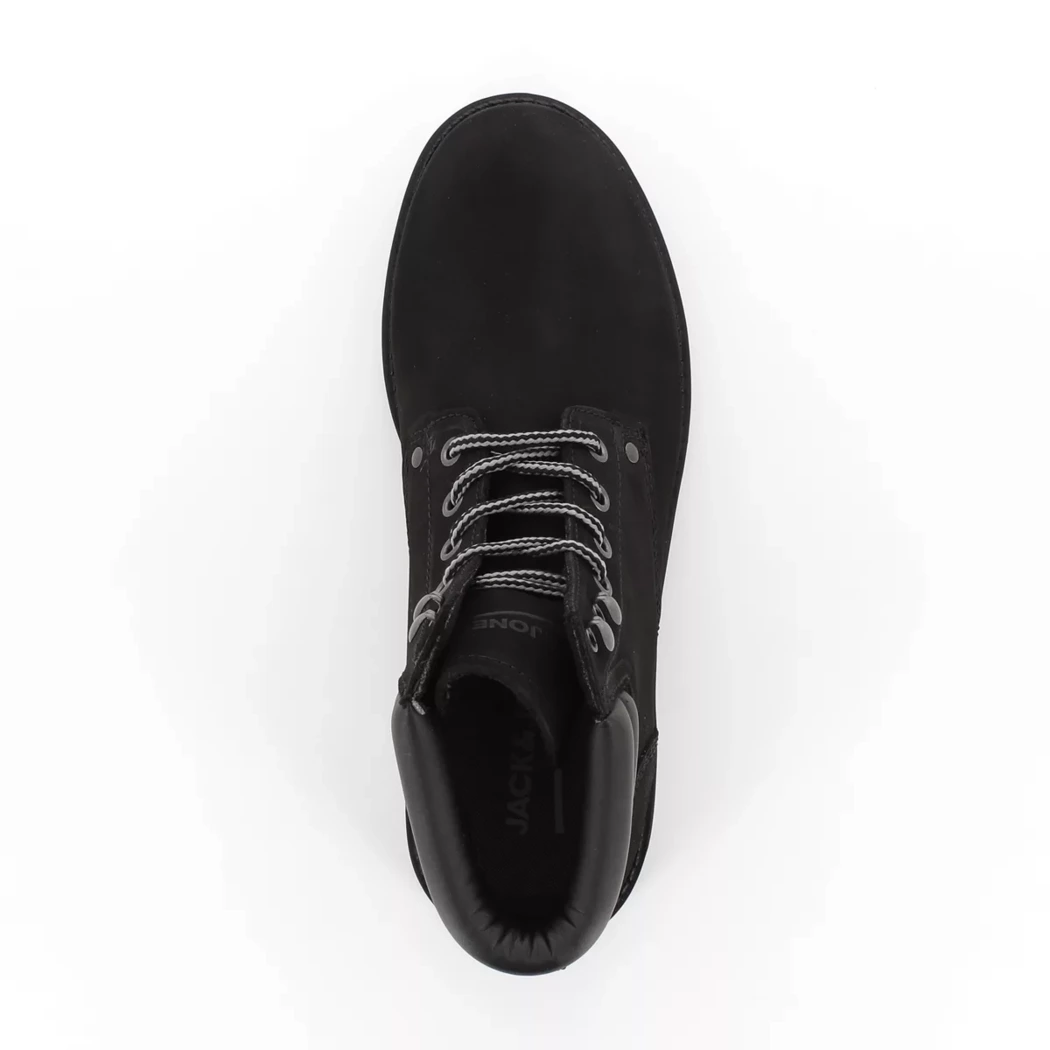 Image (6) de la chaussures Jack & Jones - Bottines Noir en Cuir nubuck