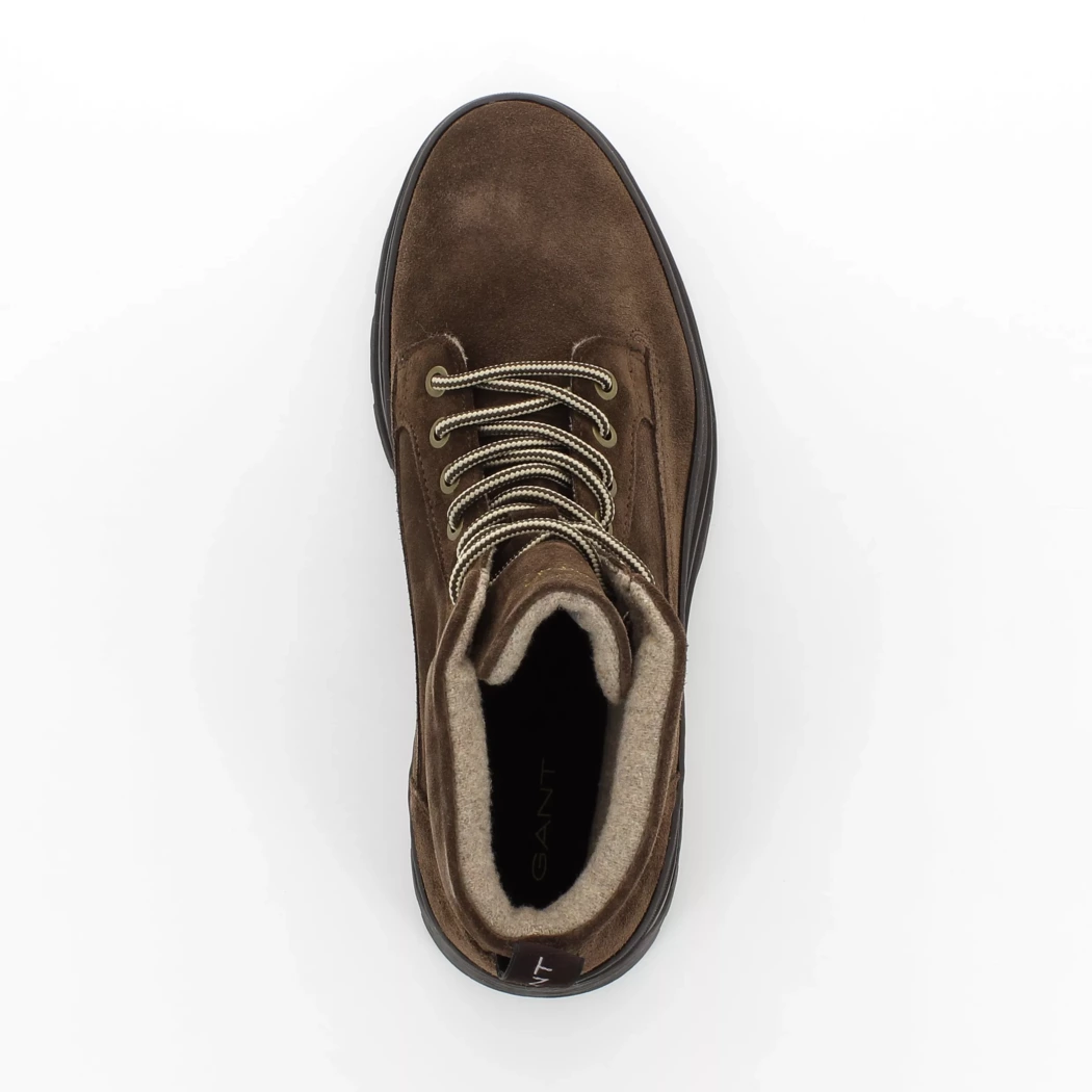Image (6) de la chaussures Gant - Bottines Marron en Cuir nubuck