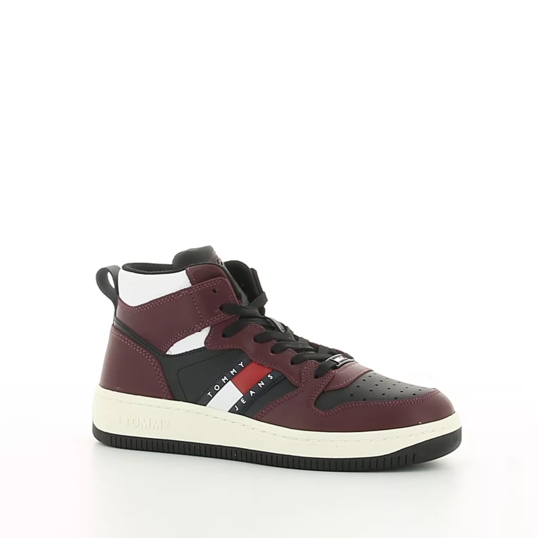 Image (1) de la chaussures Tommy jeans - Baskets Bordeaux en Cuir Image (1) de la chaussures Tommy jeans - Baskets Bordeaux en Cuir