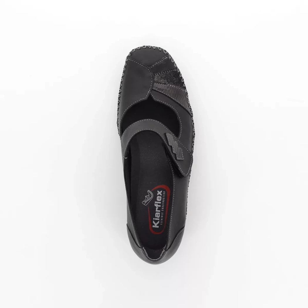 Image (6) de la chaussures Kiarflex - Escarpins Noir en Cuir