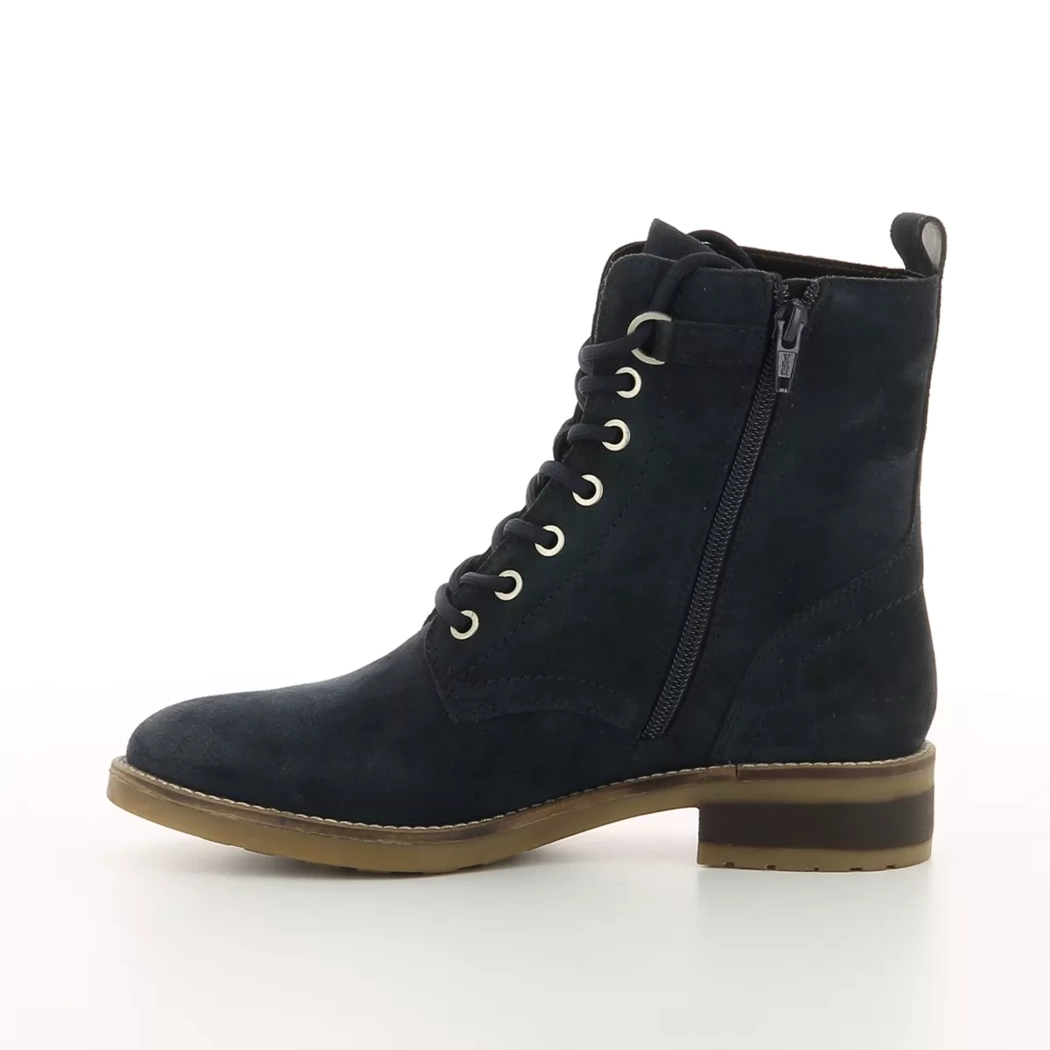 Image (4) de la chaussures S.Oliver - Bottines Bleu en Cuir nubuck