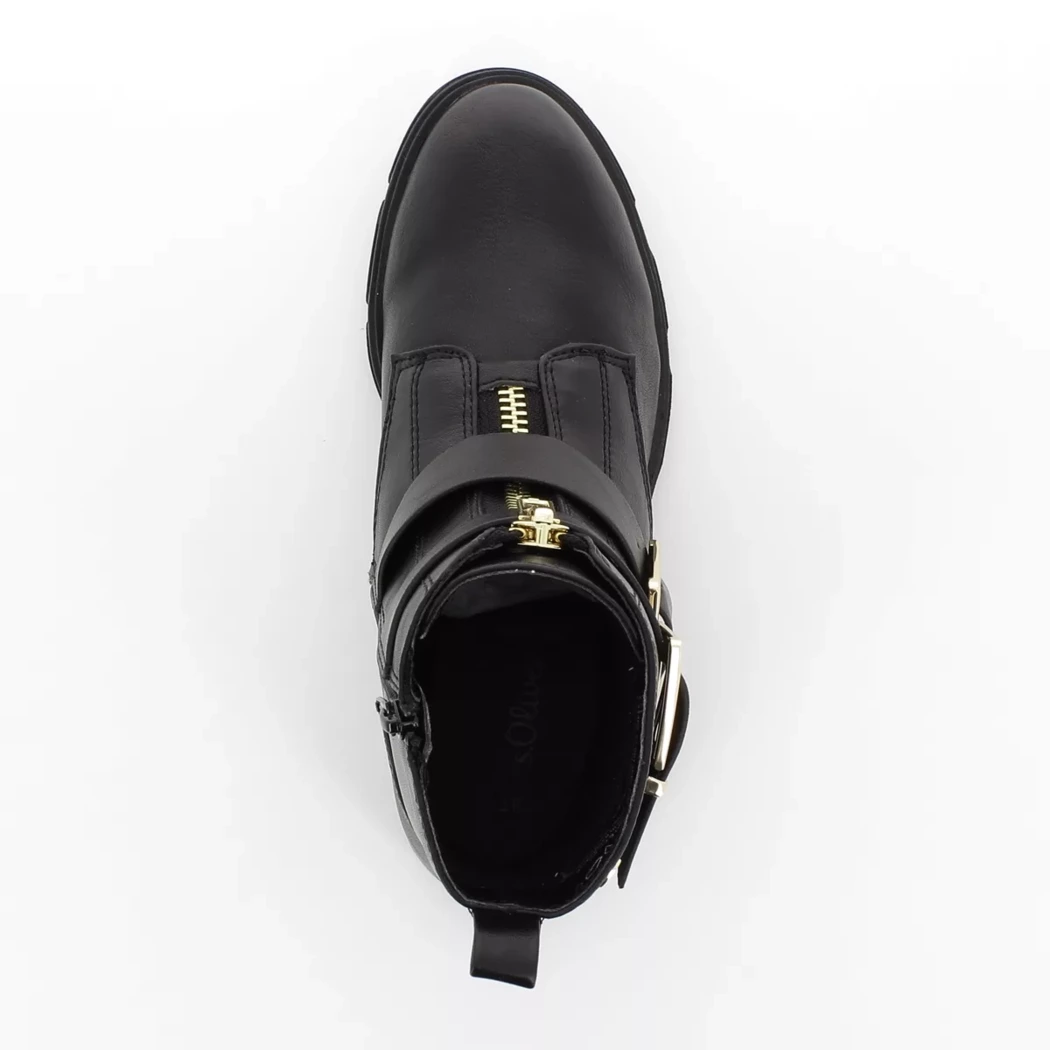 Image (6) de la chaussures S.Oliver - Boots Noir en Cuir synthétique