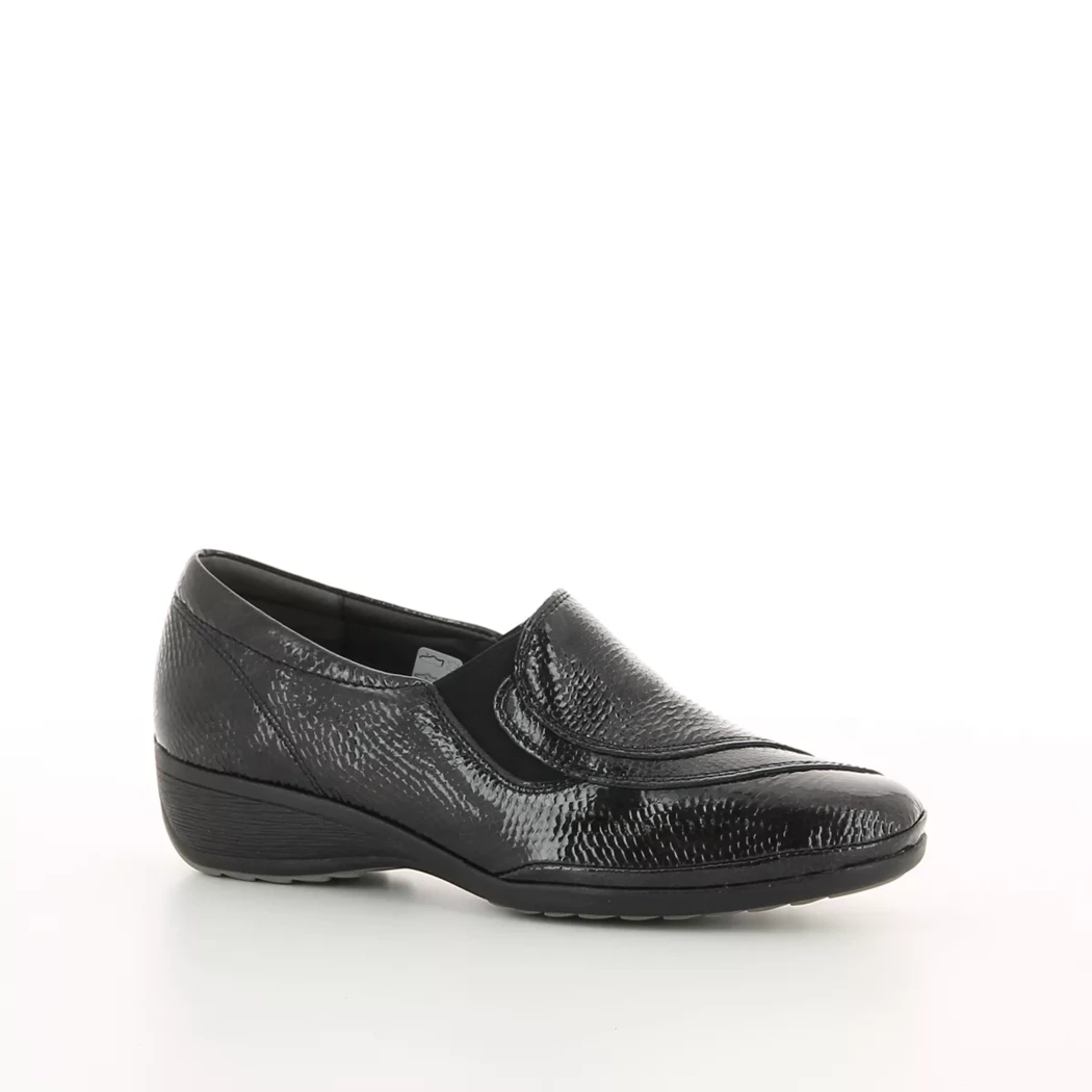 Image (1) de la chaussures Kiarflex - Mocassins Noir en Cuir