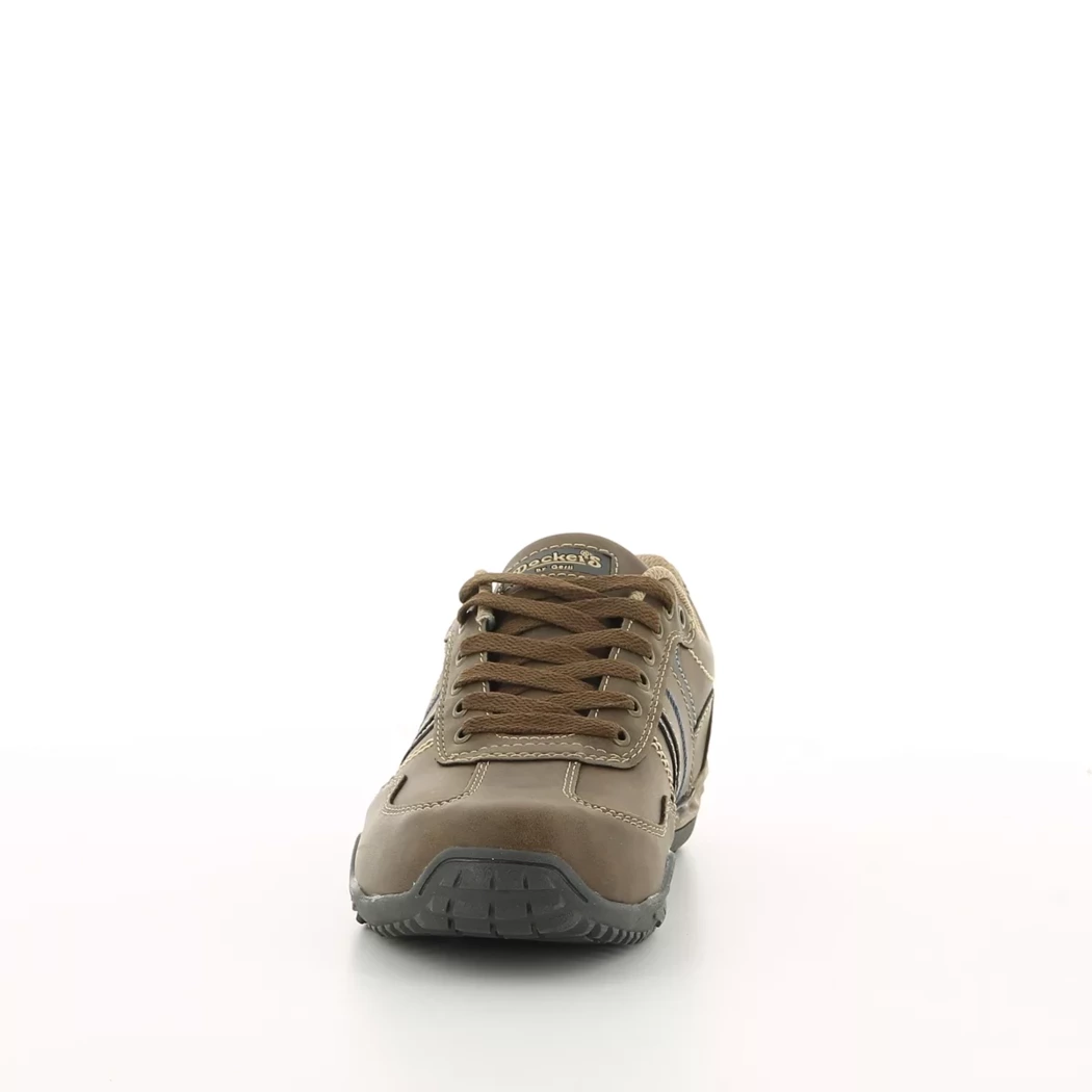 Image (5) de la chaussures Dockers - Chaussures à lacets Marron en Cuir synthétique