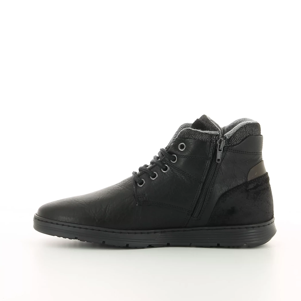 Image (4) de la chaussures Bull Boxer - Bottines Noir en Cuir