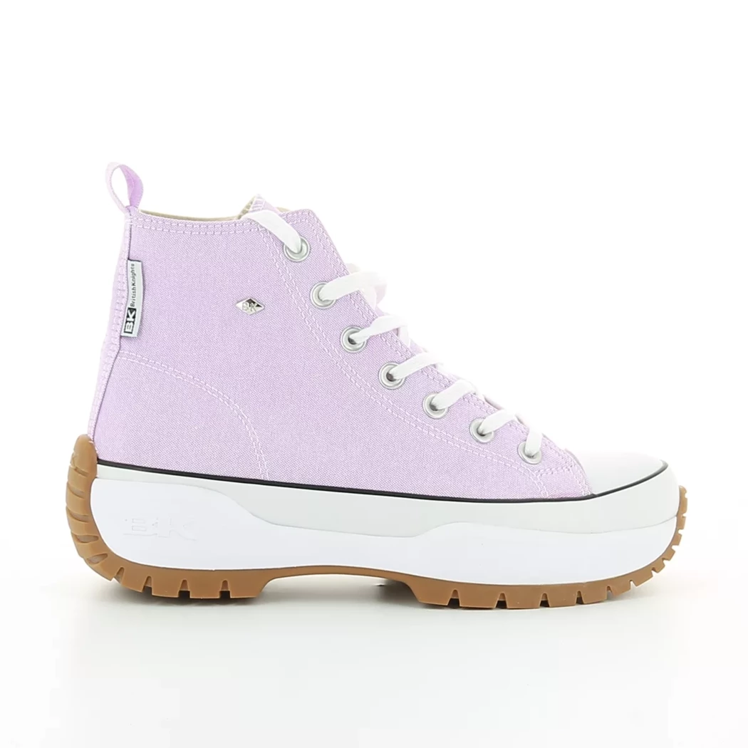 Image (2) de la chaussures British Knights - Baskets Violet / Lilas en Textile