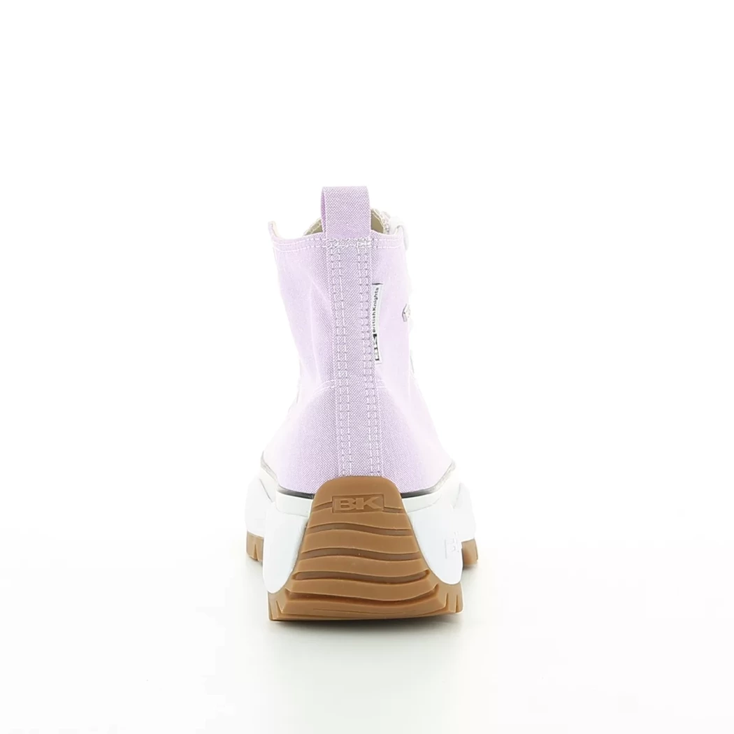 Image (3) de la chaussures British Knights - Baskets Violet / Lilas en Textile