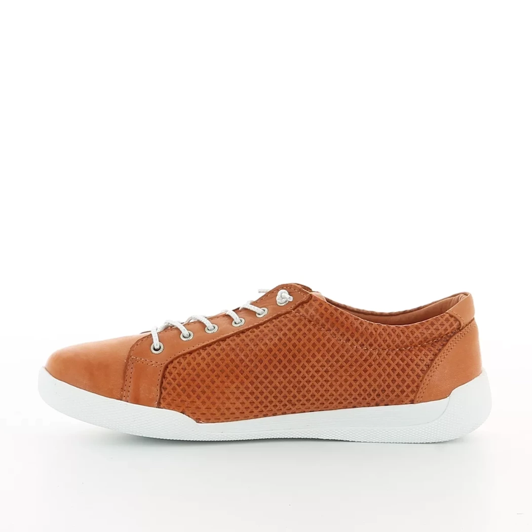 Image (4) de la chaussures Andrea Conti - Chaussures à lacets Orange en Cuir