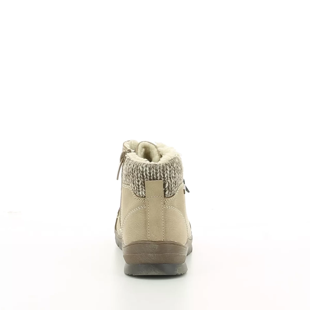 Image (3) de la chaussures Supremo - Bottines Taupe en Cuir synthétique