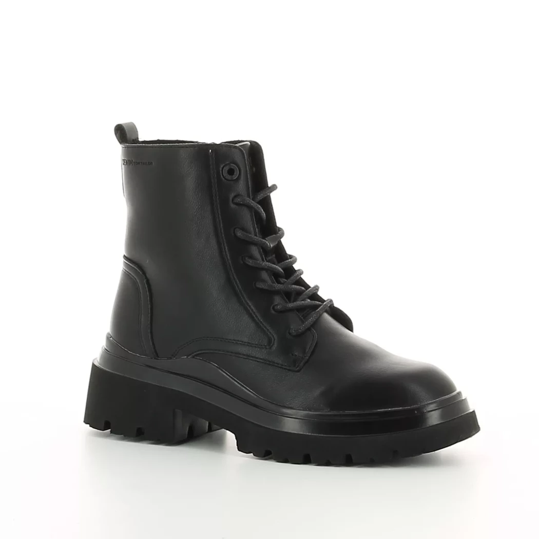 Image (1) de la chaussures Tom Tailor - Bottines Noir en Cuir synthétique