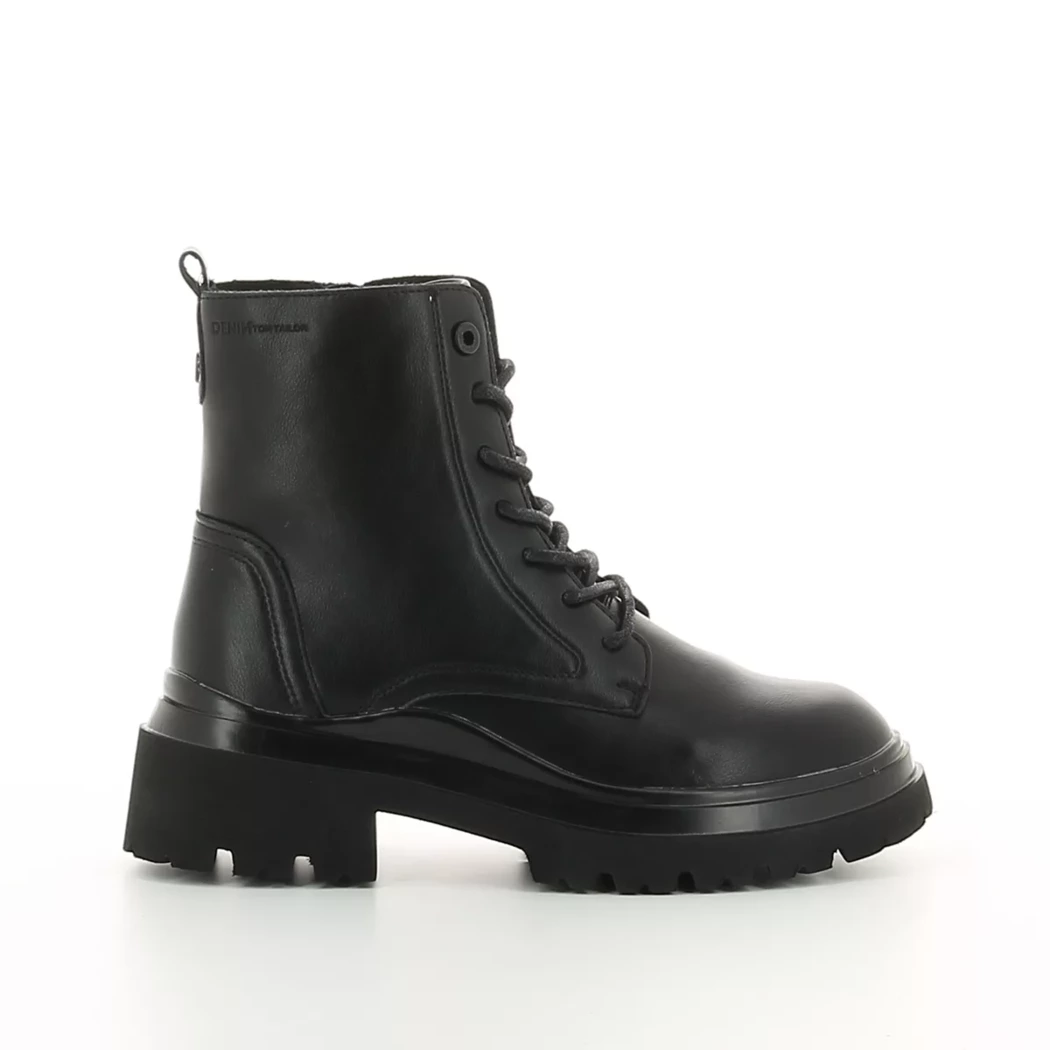Image (2) de la chaussures Tom Tailor - Bottines Noir en Cuir synthétique