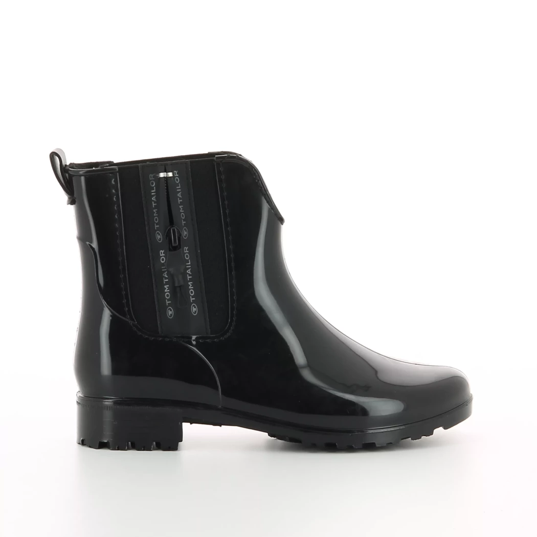 Image (5) de la chaussures Tom Tailor - Boots Noir en Caoutchouc