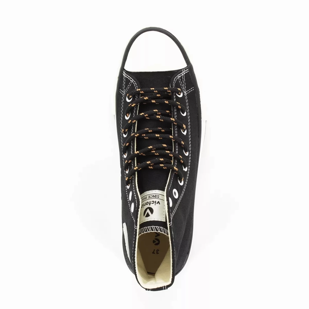 Image (6) de la chaussures Victoria - Bottines Noir en Textile