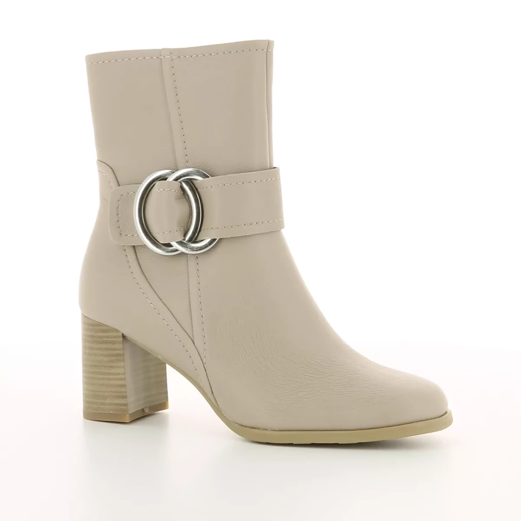 Image (1) de la chaussures Marco Tozzi - Boots Beige en Cuir