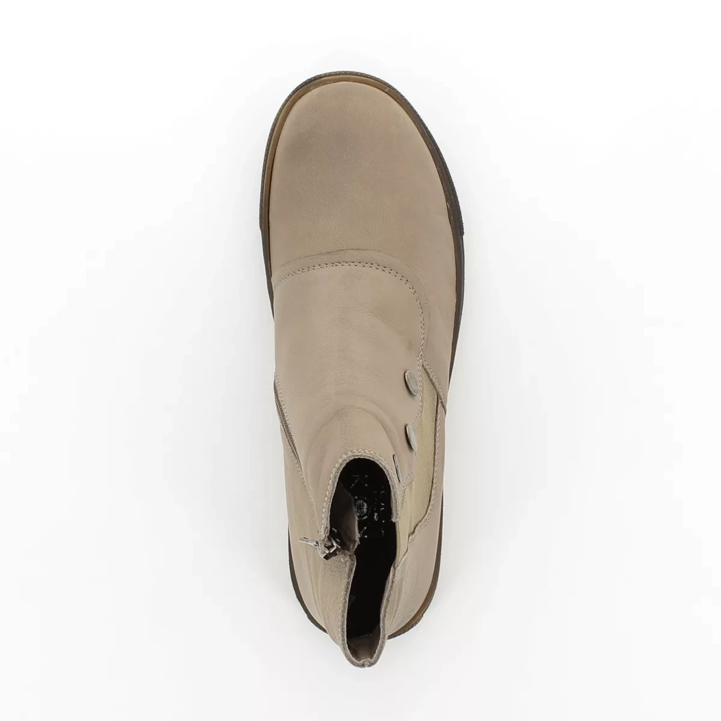 Image (6) de la chaussures Kok'oon - Boots Taupe en Cuir